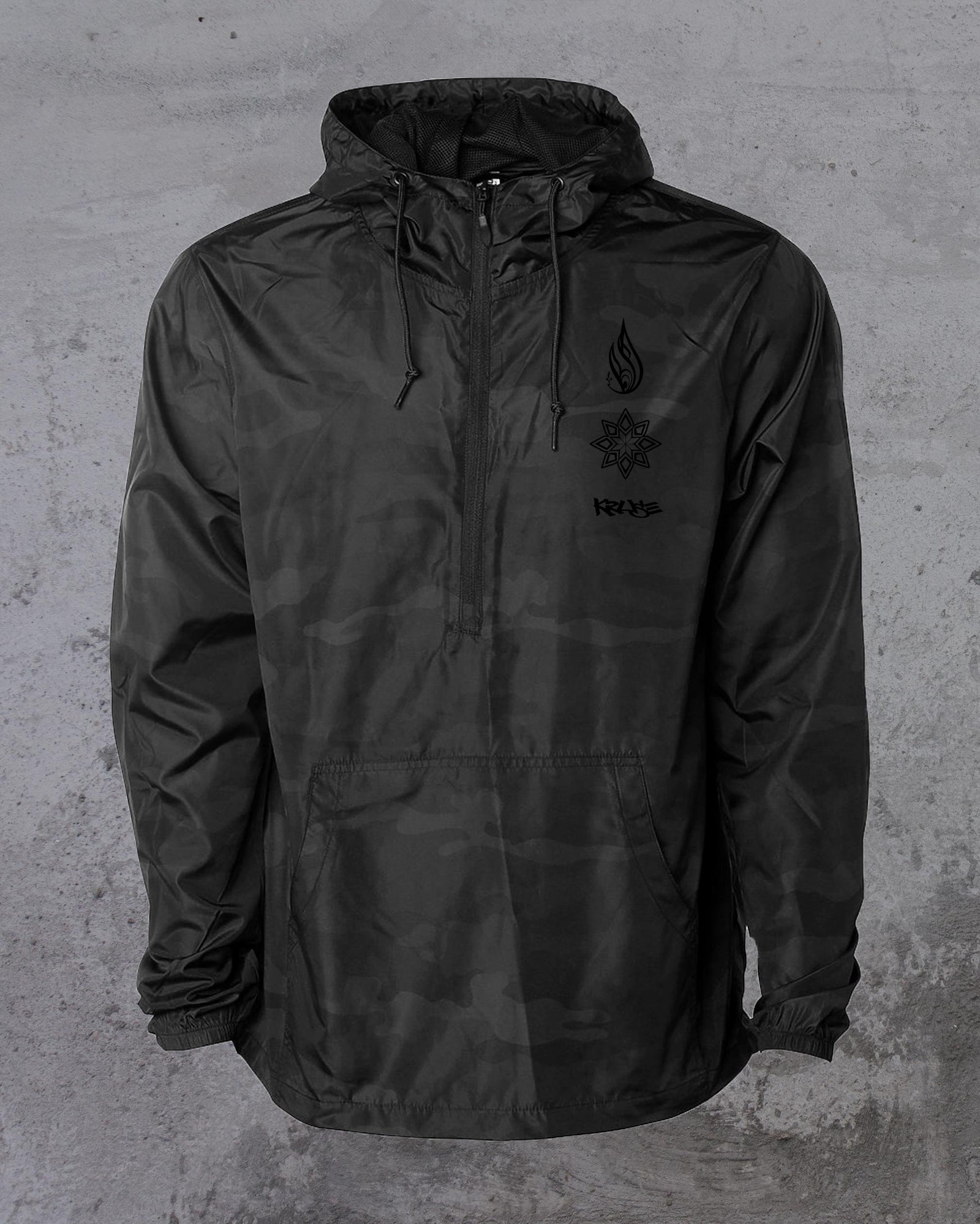 Camo Lightweight Windbreaker by Stephen Kruse