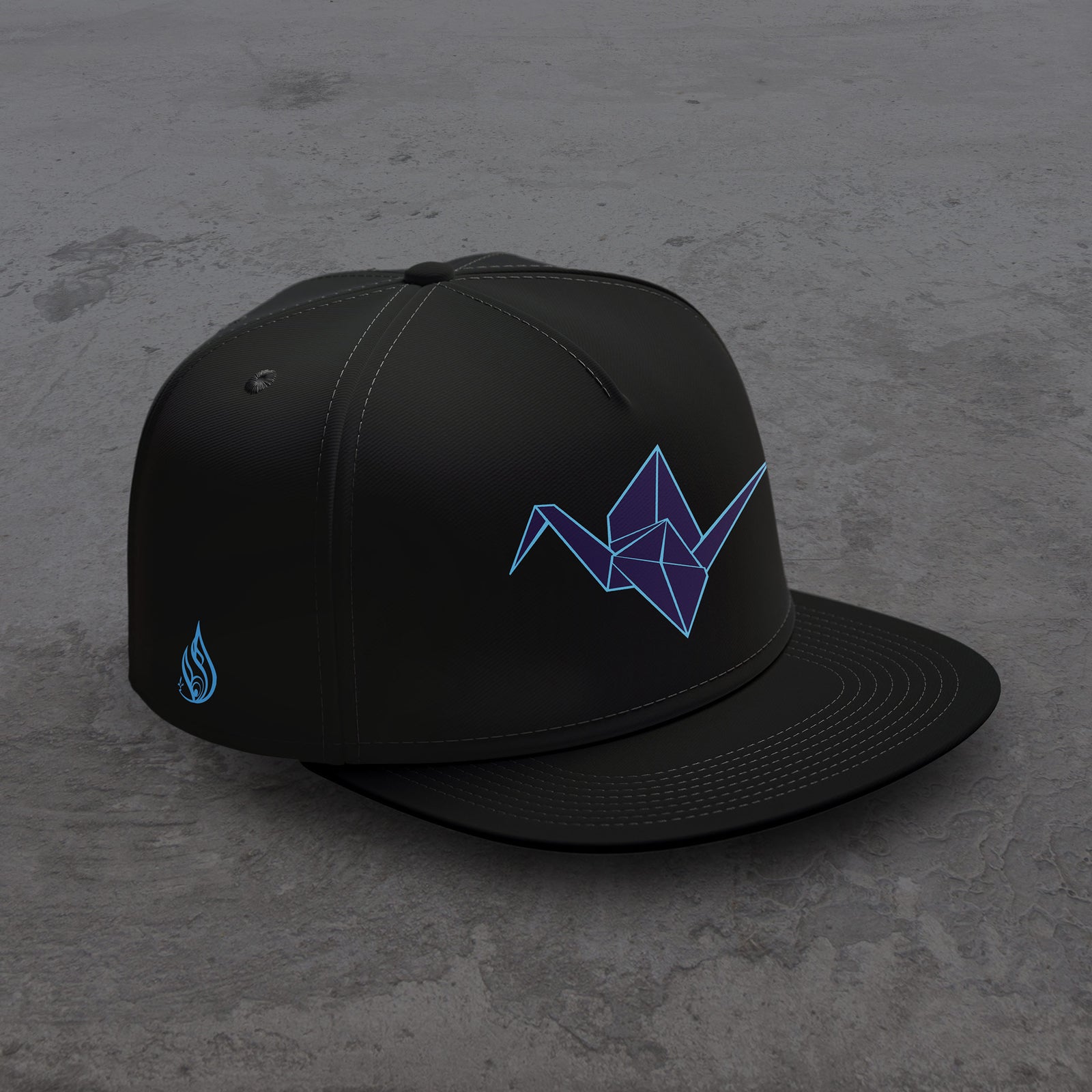 PaperWave Snapback Hat by Justin Totemical