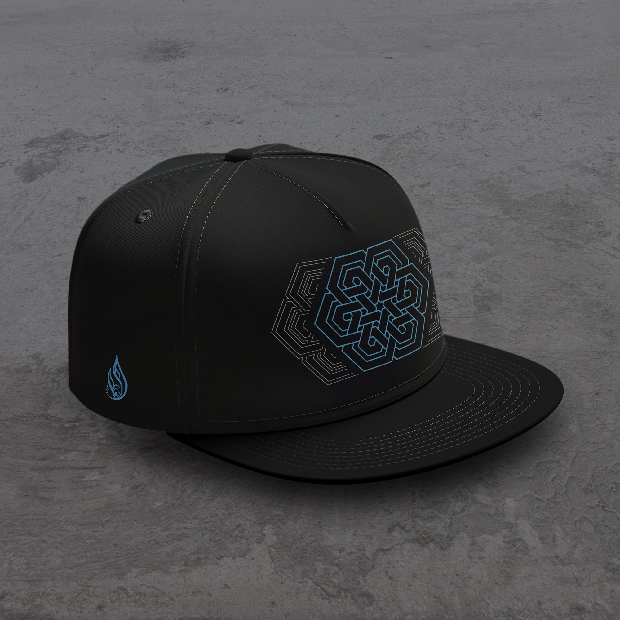 Sequence Snapback Hat by Threyda