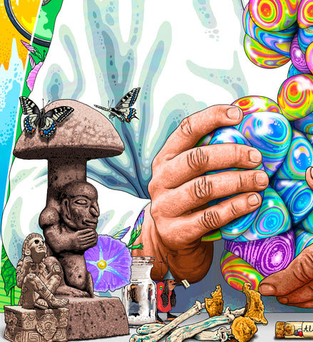 Albert Hofmann Matte Print by Nico Rosenfeld