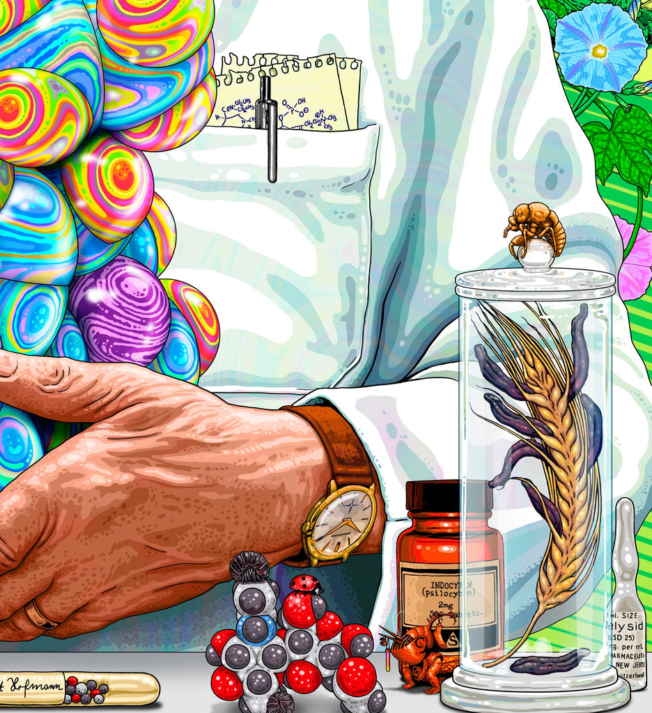 Albert Hofmann Matte Print by Nico Rosenfeld