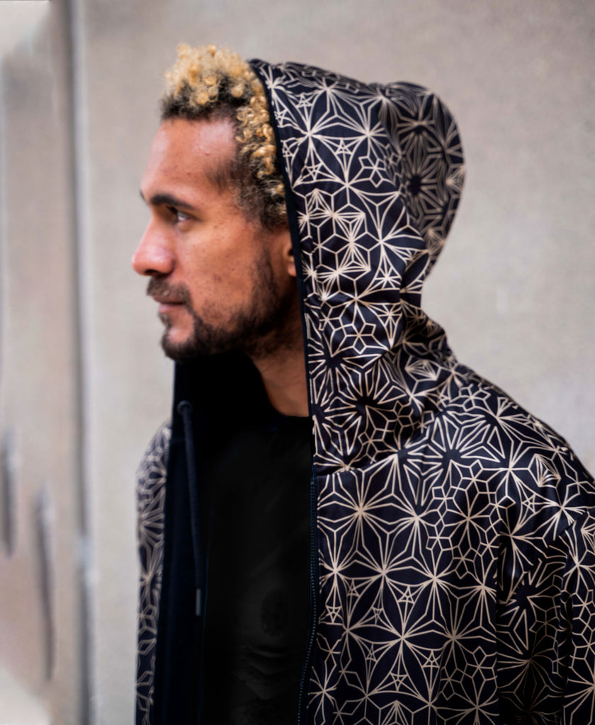 Gold Slope Reversible Hoodie by Threyda - Presale Ships March