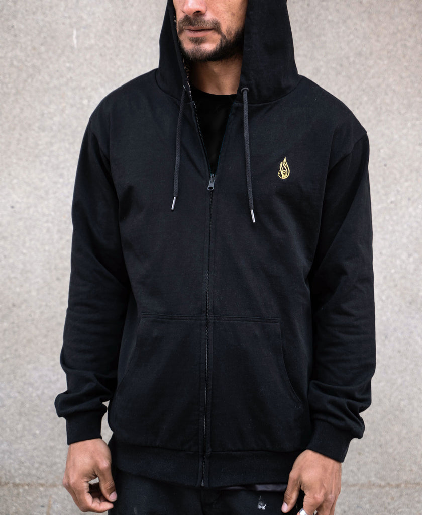 Gold Slope Reversible Hoodie by Threyda - Presale Ships March