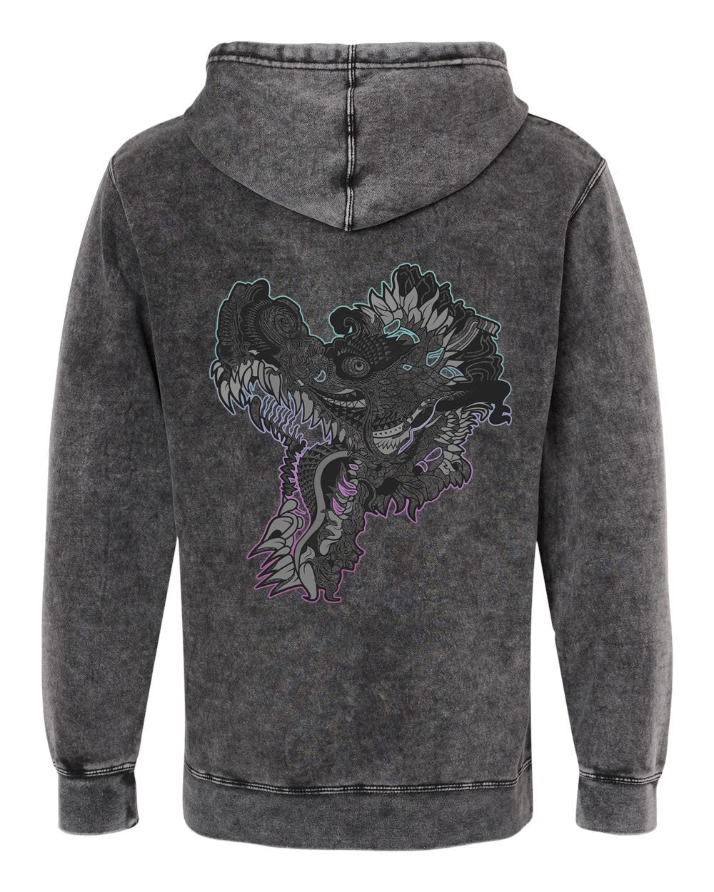 Hummingdragon Pullover Hoodie by Android JOnes