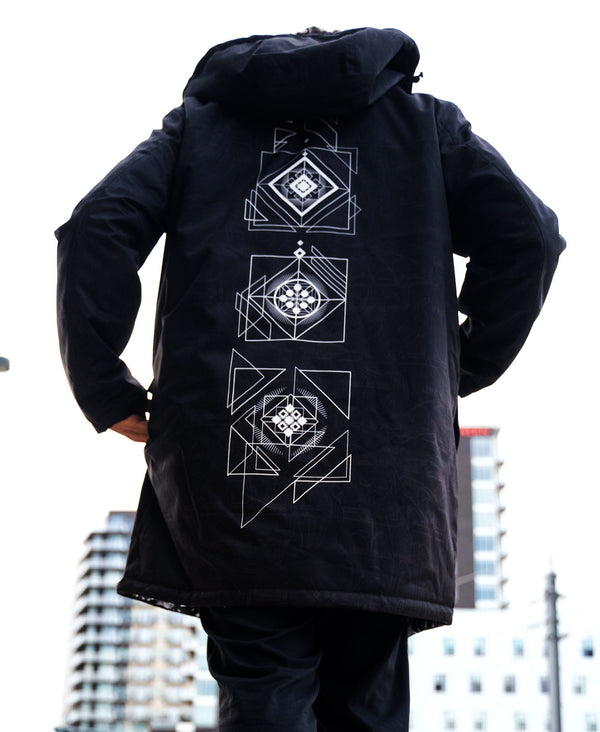 Soutiencollar Hyperion HarrisTweed ジャケット Hyperion Reversible Jacket by Threyda x Kimi Takemura - Threyda