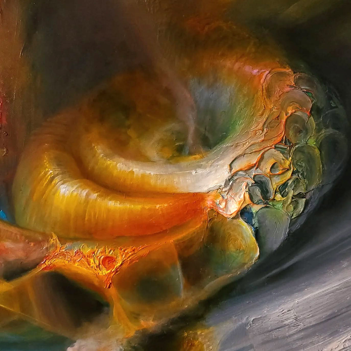 Living Fossils Original Painting by CT Nelson - 72 HOUR AUCTION