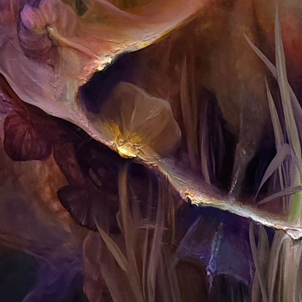 The Exact Moment of Being Dead Already Original Painting by CT Nelson - 72 HOUR AUCTION