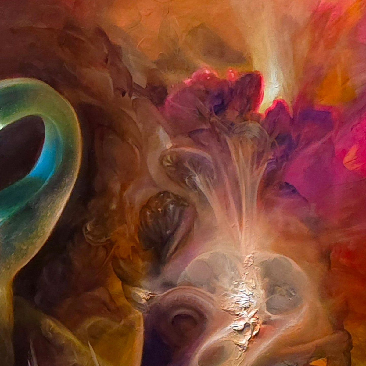 The Exact Moment of Being Dead Already Original Painting by CT Nelson - 72 HOUR AUCTION