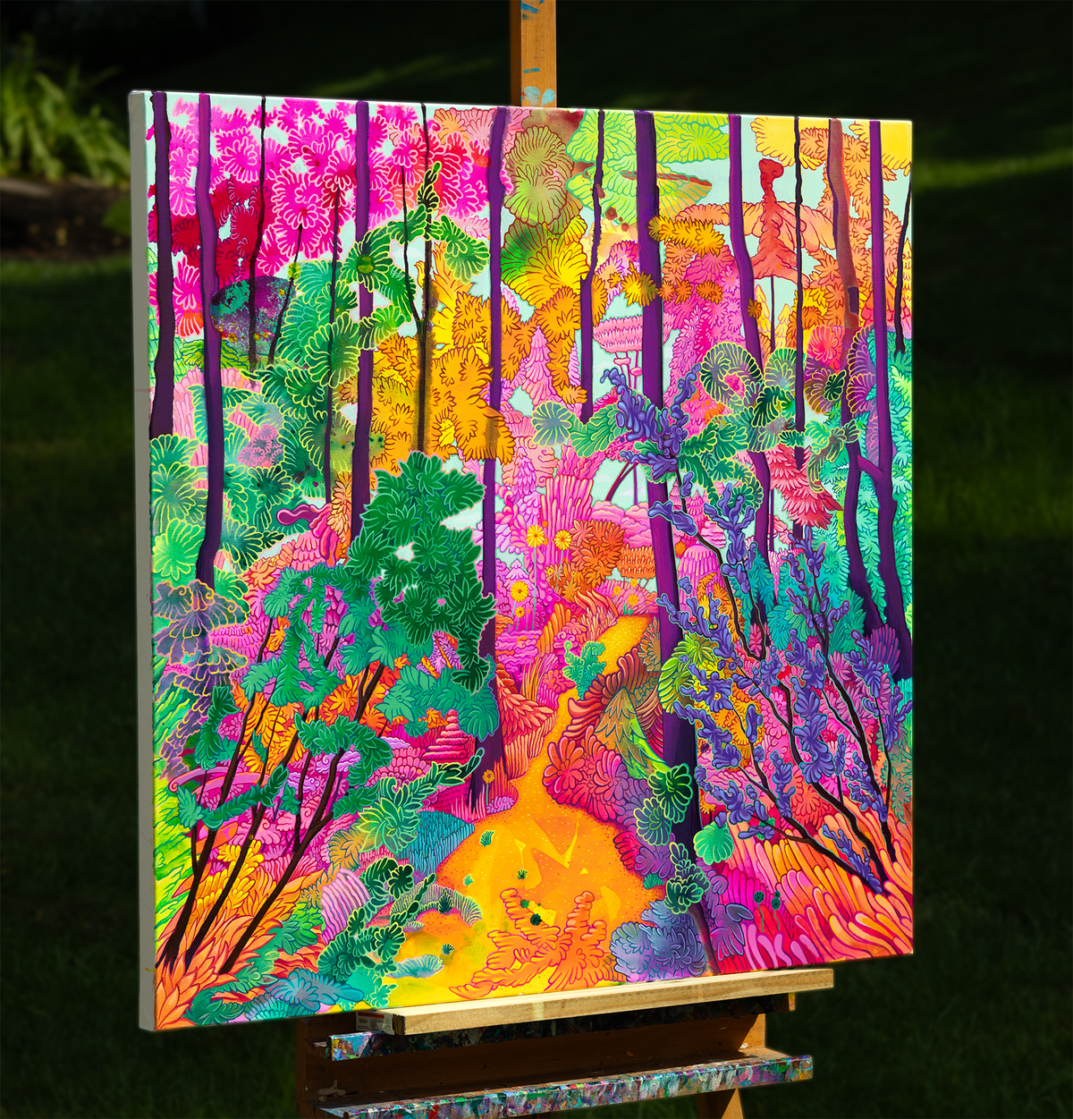 Immersed Original Painting by John Speaker - 48 HOUR AUCTION