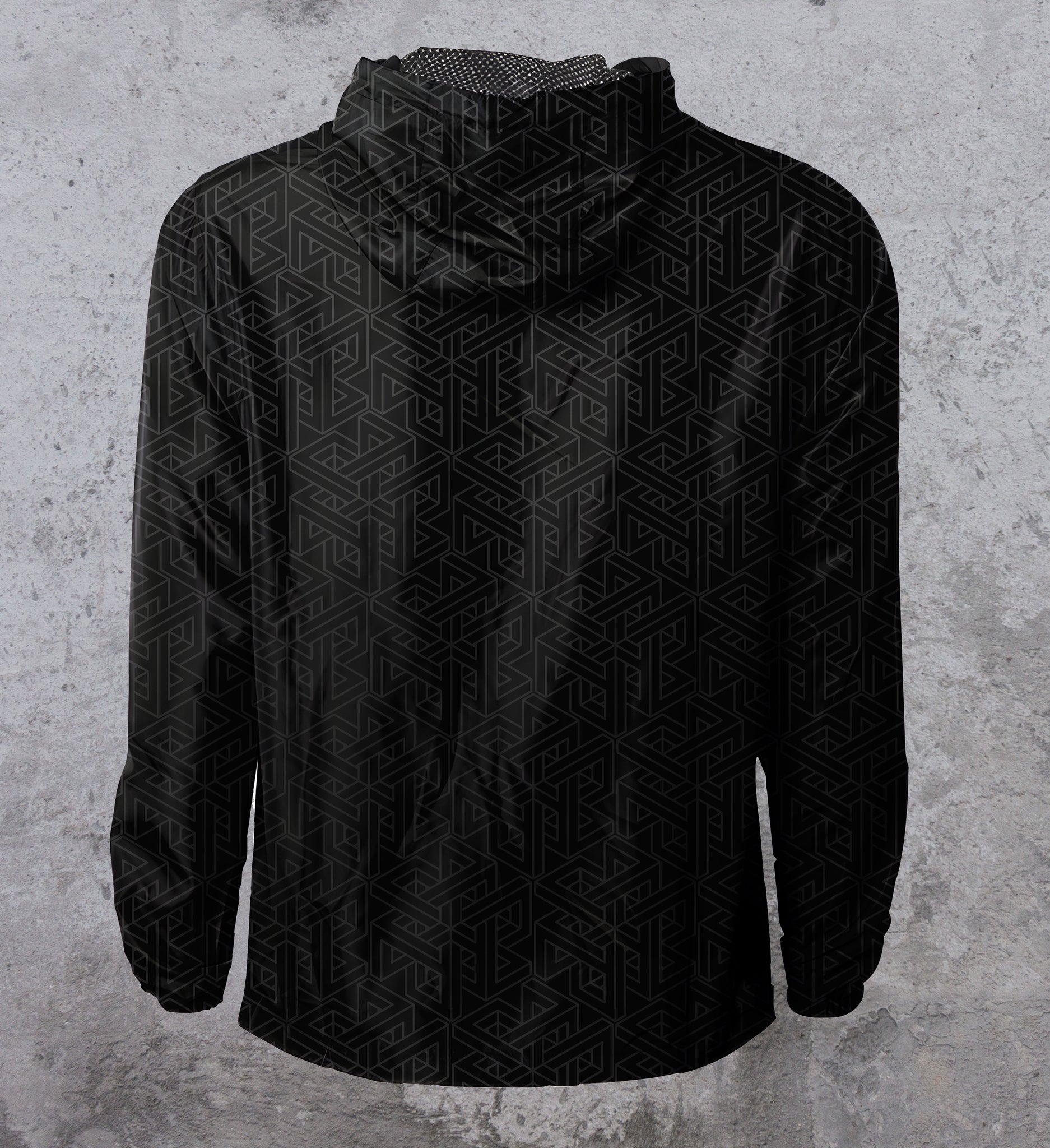 Escher Windbreaker Jacket by Threyda - Ships April