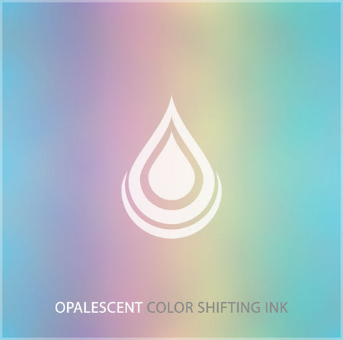 White Opalescent Screenprint Tee by Stephen Kruse