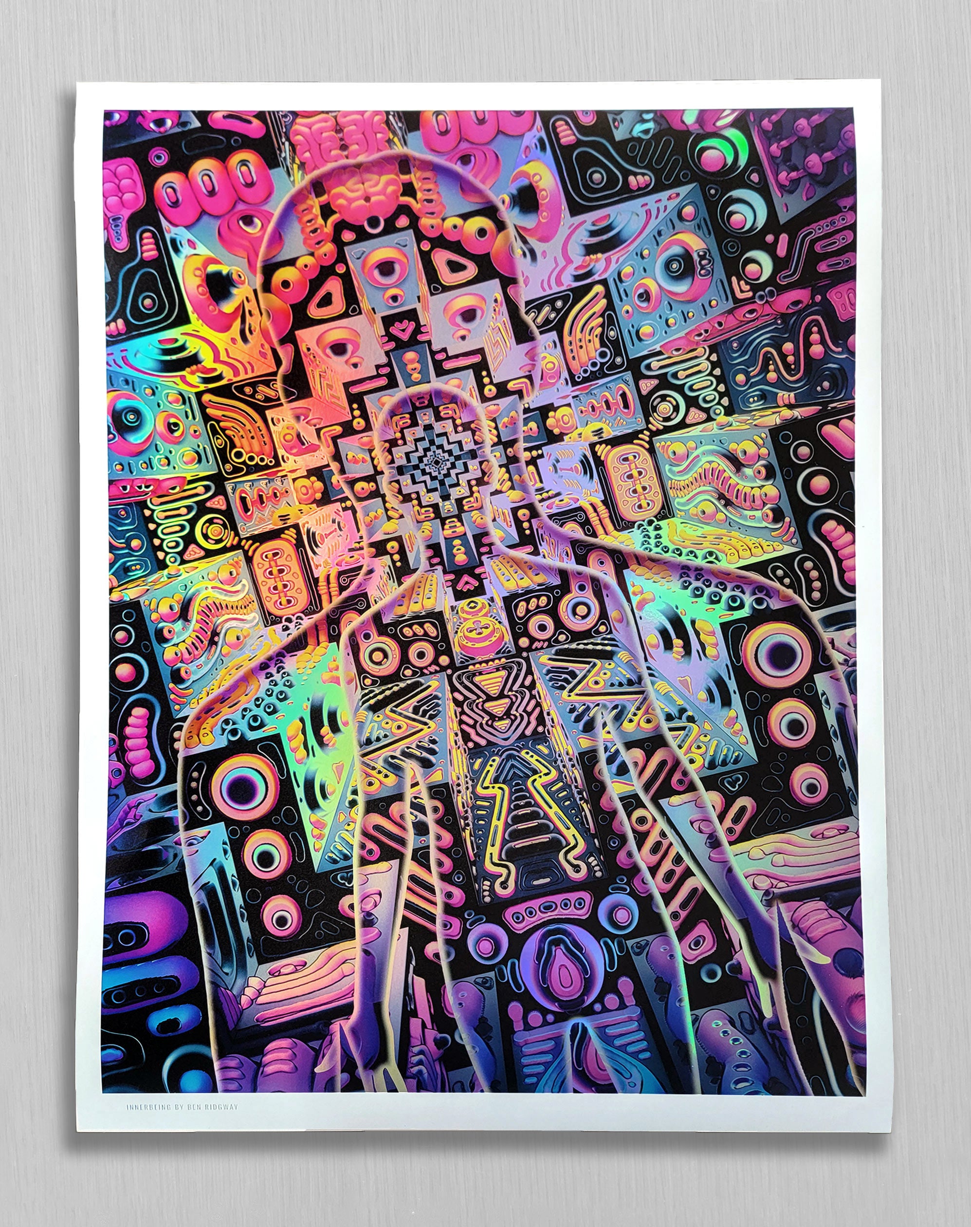 Innerbeing Holographic Print by Ben Ridgway