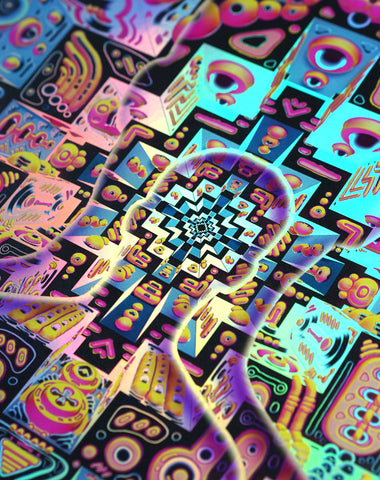 Innerbeing Holographic Print by Ben Ridgway