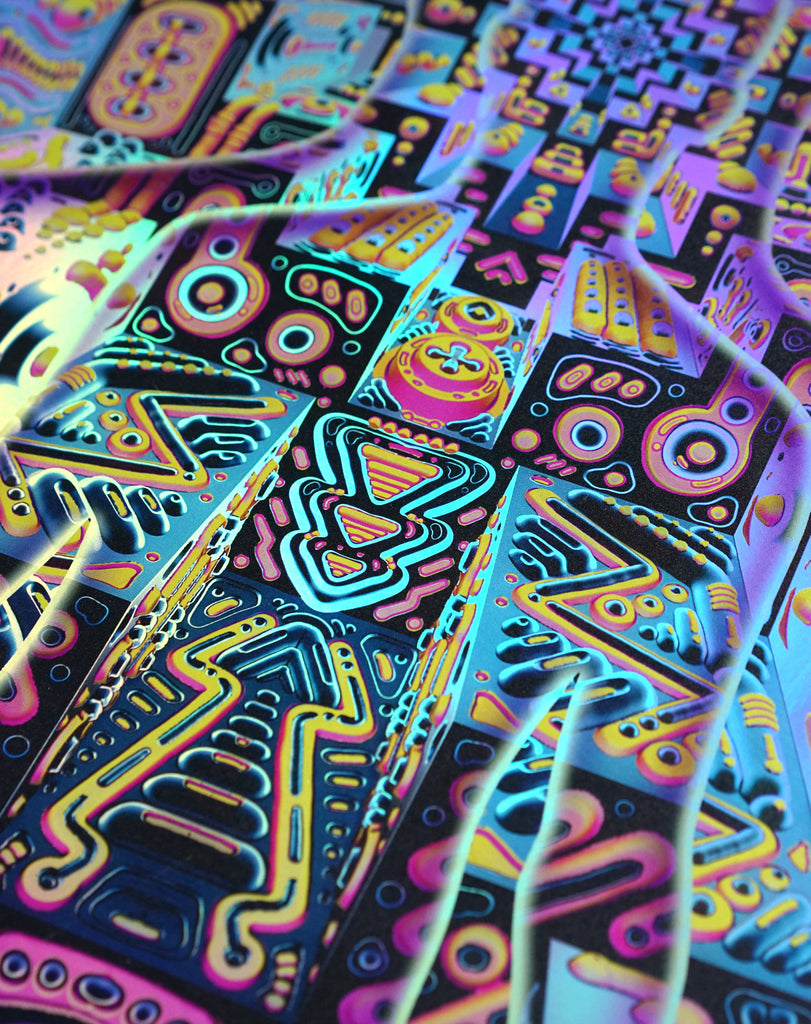 Innerbeing Holographic Print by Ben Ridgway