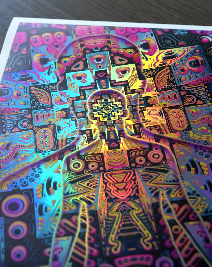 Innerbeing Holographic Print by Ben Ridgway