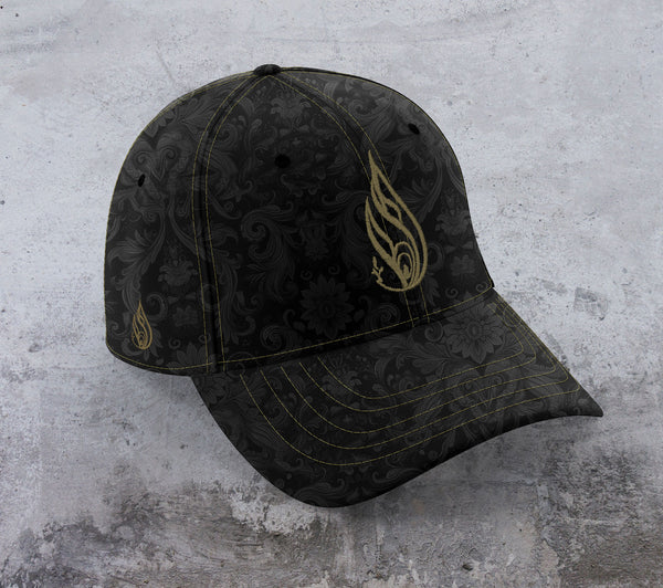 Merit Curved Snapback Hat by Threyda