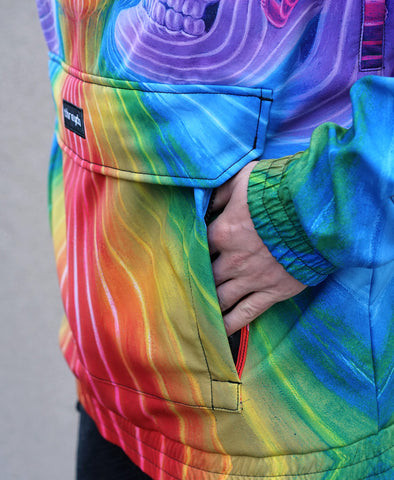 Interbeing Waterproof Pullover Jacket by Alex Grey