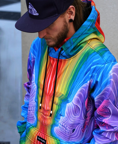 Interbeing Waterproof Pullover Jacket by Alex Grey
