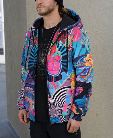 iRobot Lightweight Quilted Jacket by Android Jones