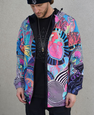 iRobot Windbreaker Jacket by Android Jones