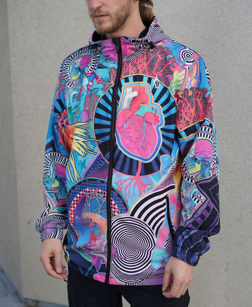 iRobot Windbreaker Jacket by Android Jones