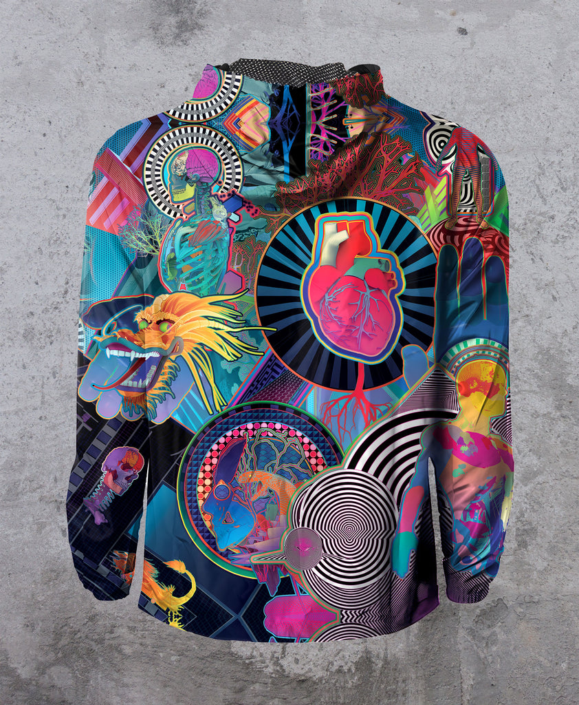 iRobot Windbreaker Jacket by Android Jones