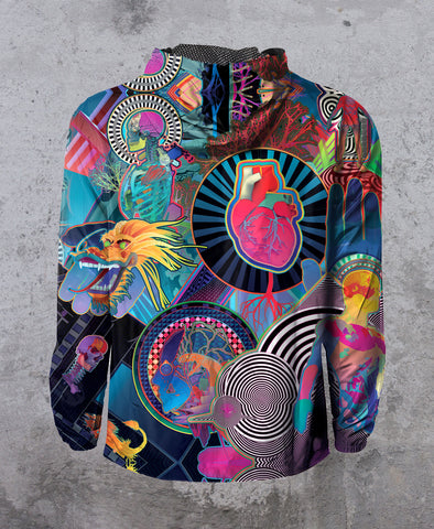 iRobot Windbreaker Jacket by Android Jones