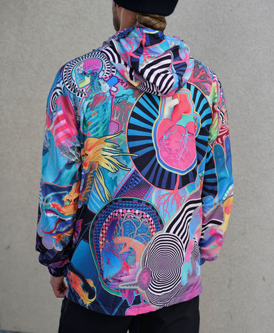 iRobot Windbreaker Jacket by Android Jones