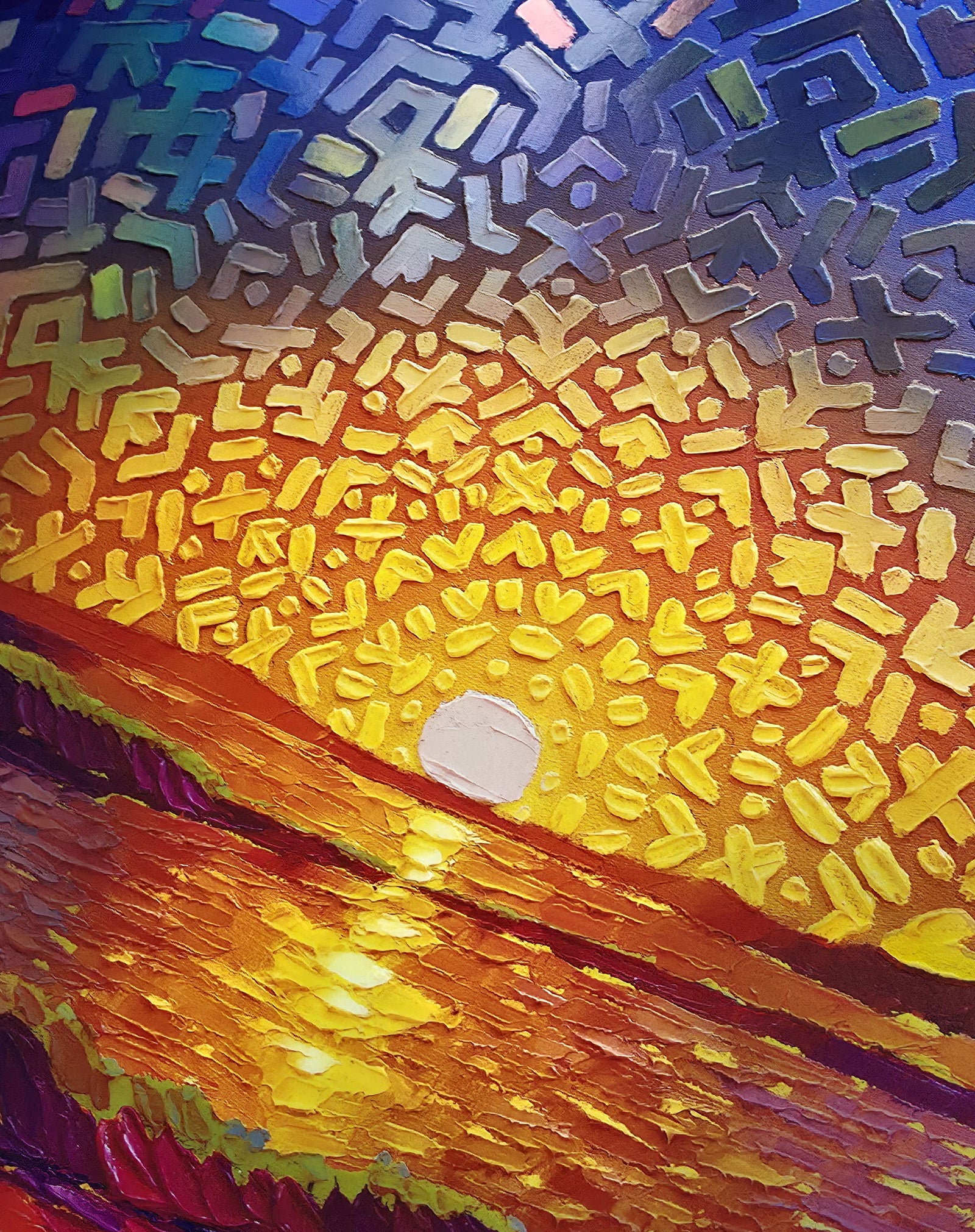 Dreamstate Embossed Holo Embossed Print by Jessica Perlstein