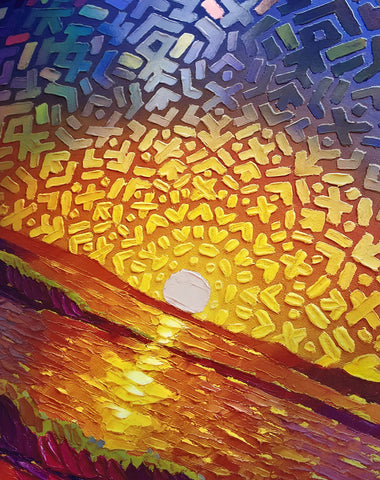 Dreamstate Embossed Holo Embossed Print by Jessica Perlstein