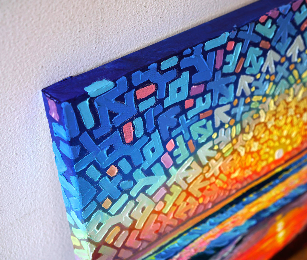 Purple Haze Original Painting by Jessica Perlstein