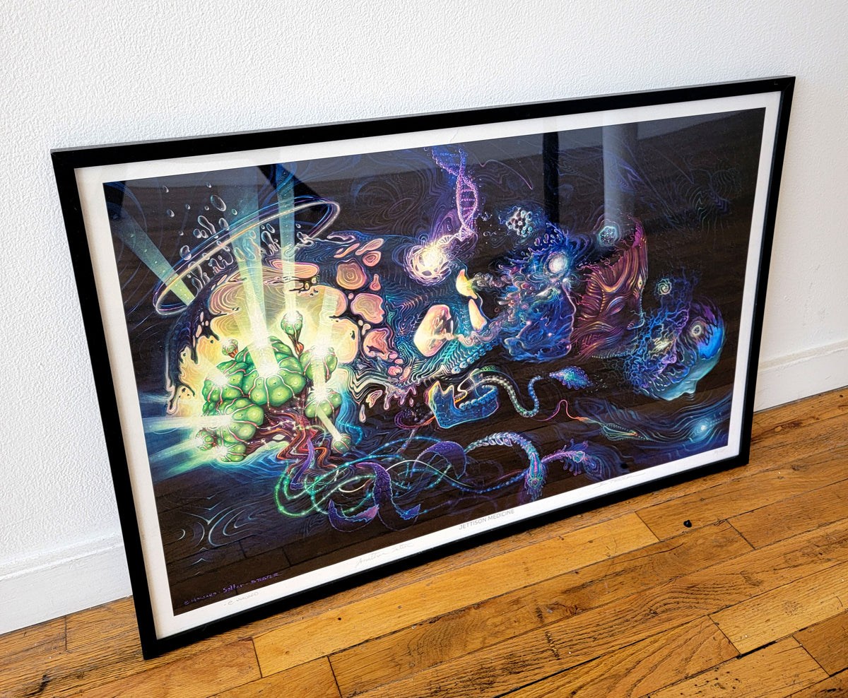 Jettison Medicine Signed Print by Eric Howard, Jonathan Solter and Blake Foster - 72 HOUR AUCTION