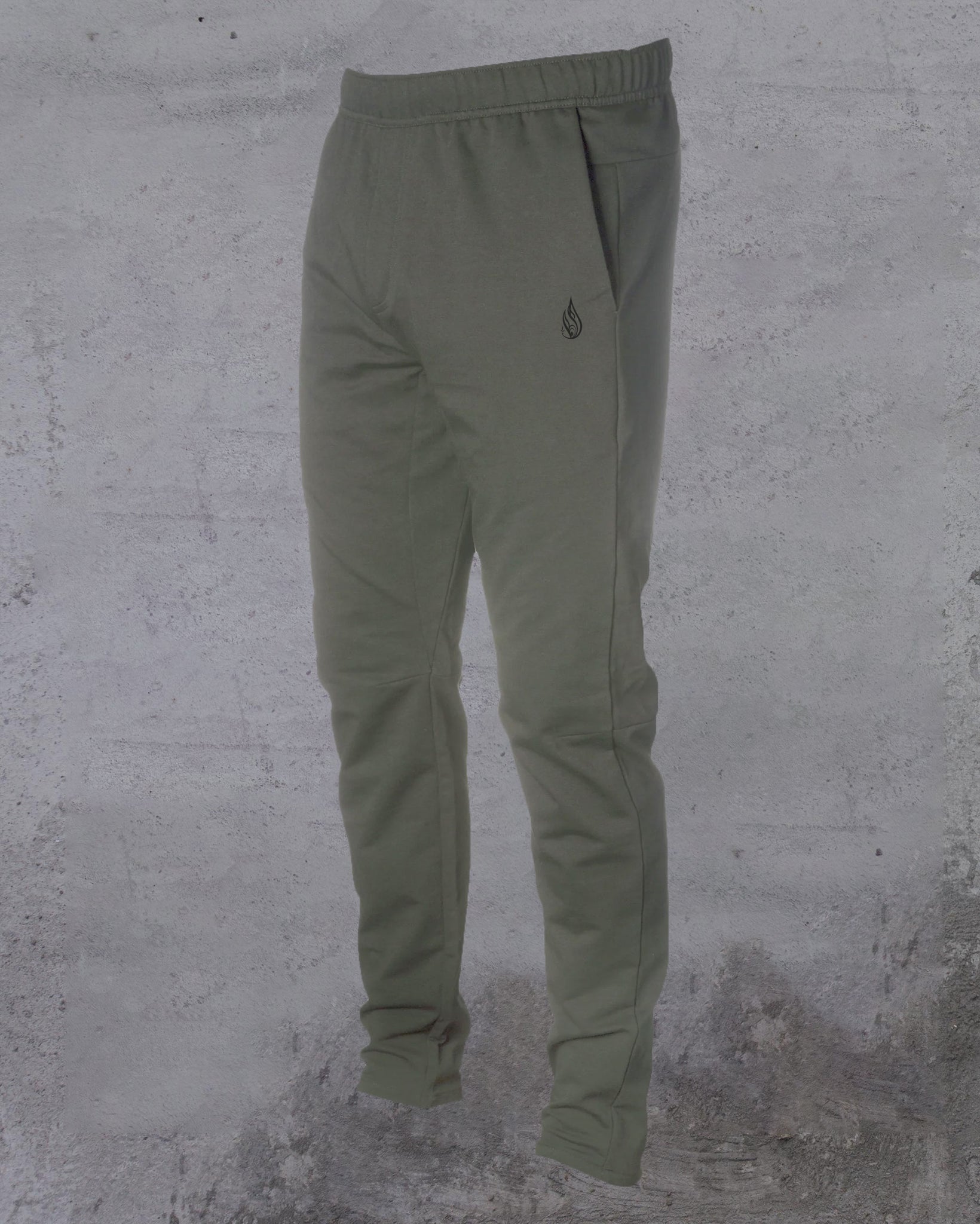 Pine Insignia French Terry Stretch Joggers by Threyda