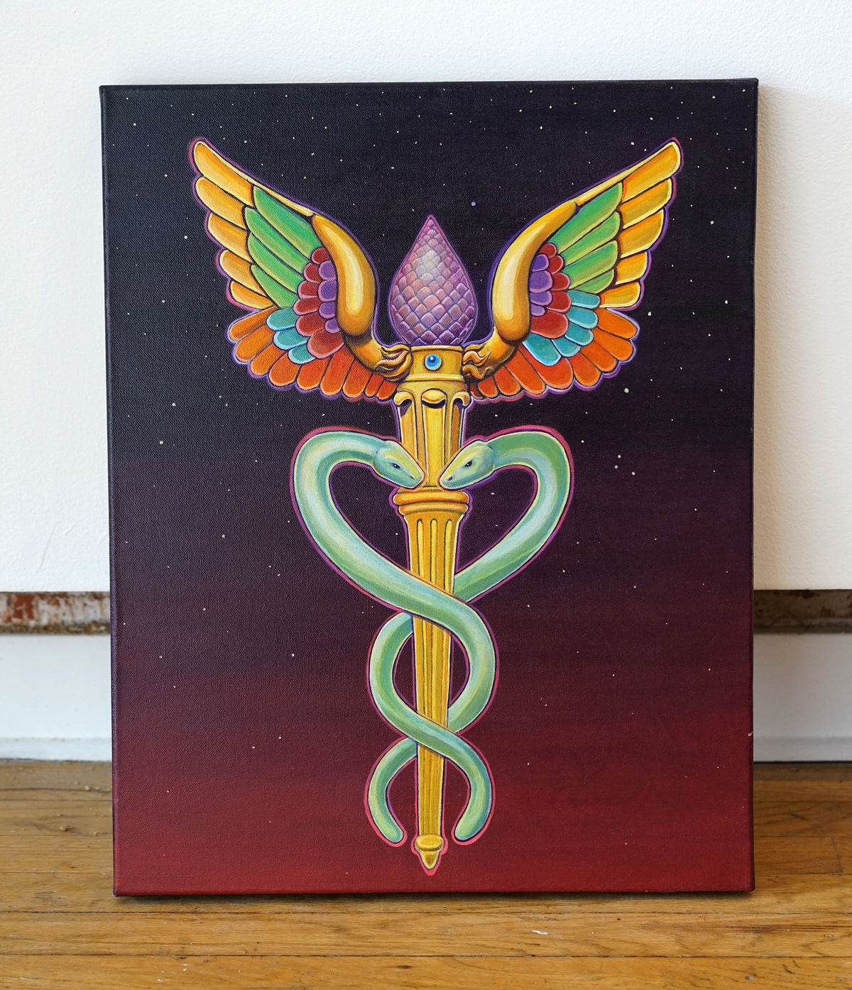 Healing Awareness Original Painting by Joness Jones - 48 HOUR AUCTION