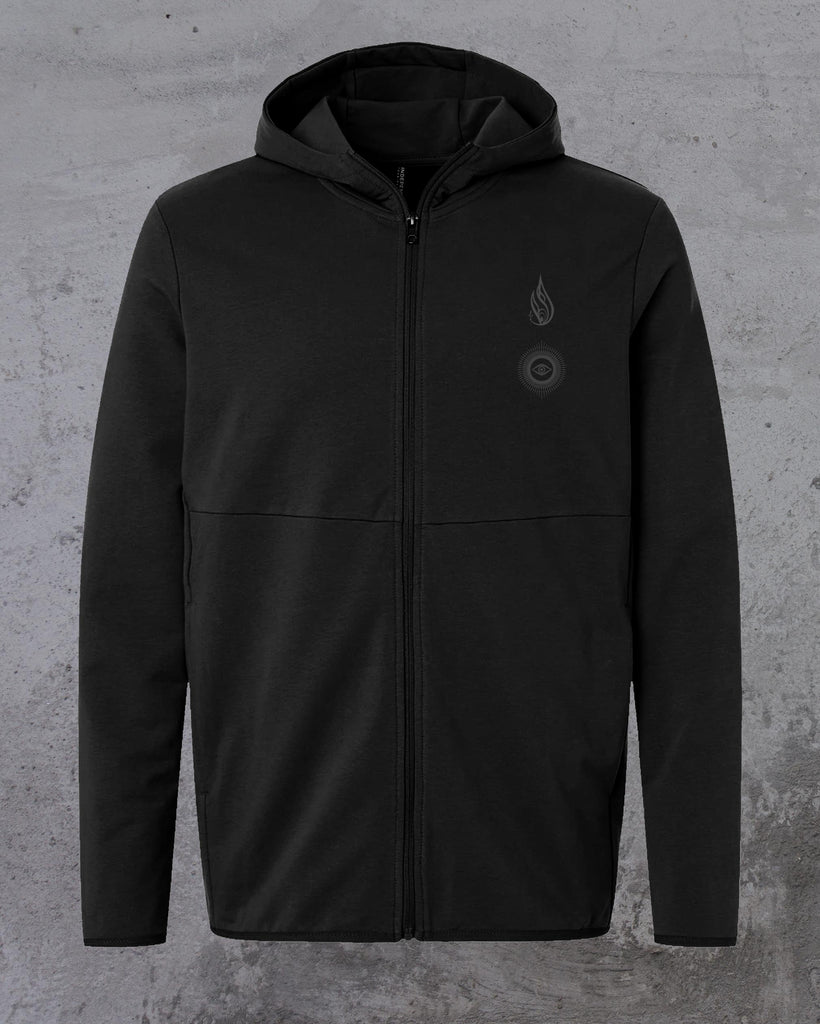 Nocturne French Terry Zip Hoodie by Jordan Lempe- Presale Ships