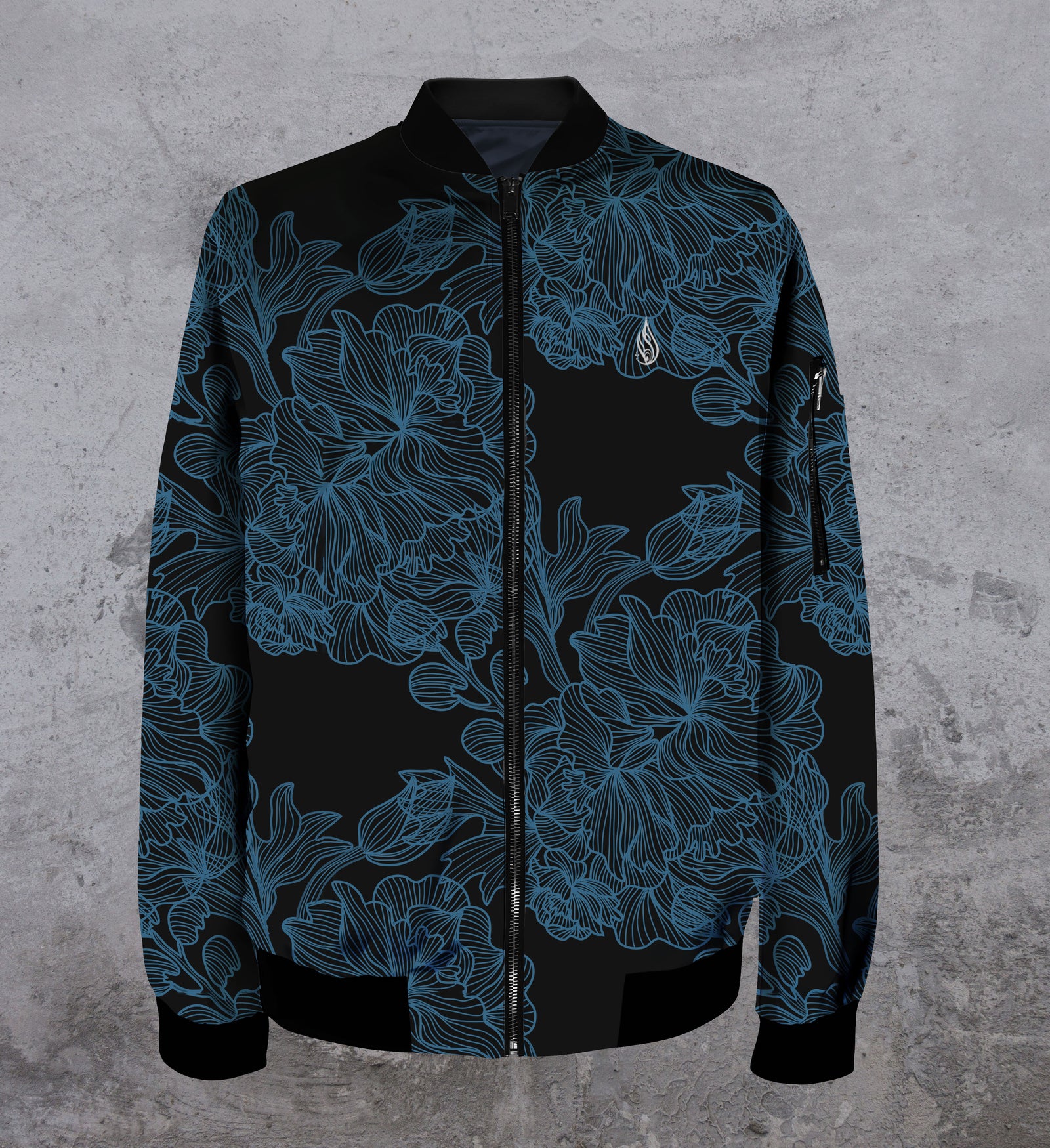 Chronos Lightweight Bomber Jacket by Threyda - Ships April