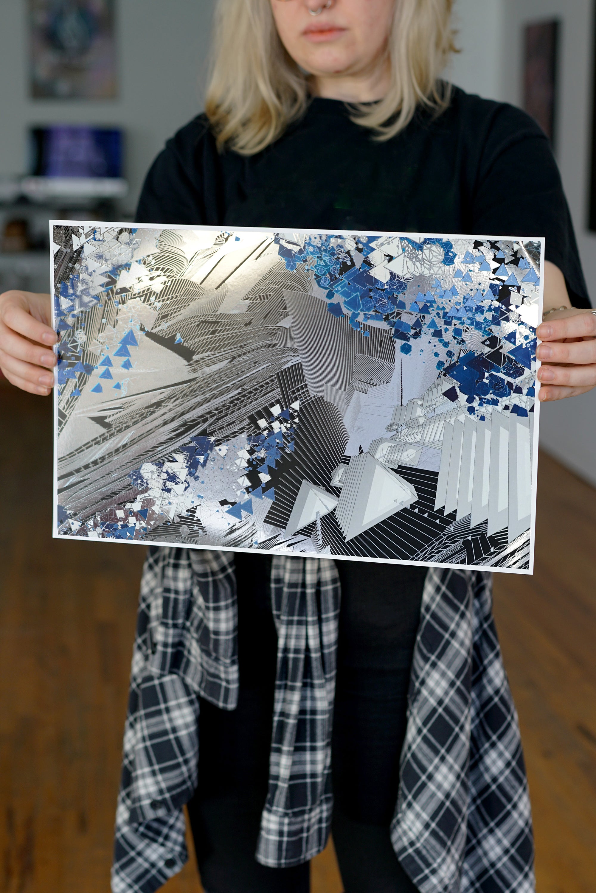 Dreamscape Metallic Foil Print by Kimi Takemura