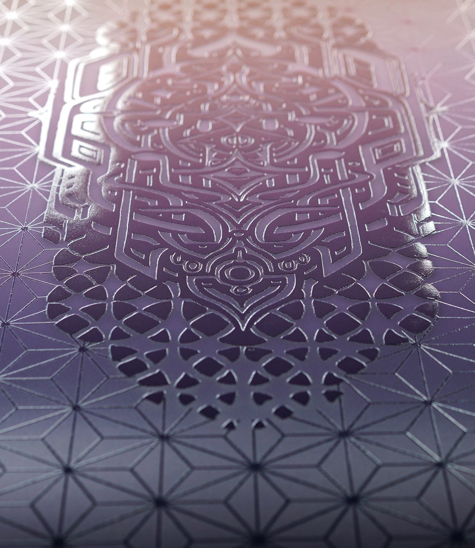 Kunzite Embossed Matte Print by Stephen Kruse