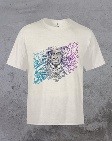 LSD25 Needlepoint Screenprint Tee by Nico Rosenfold