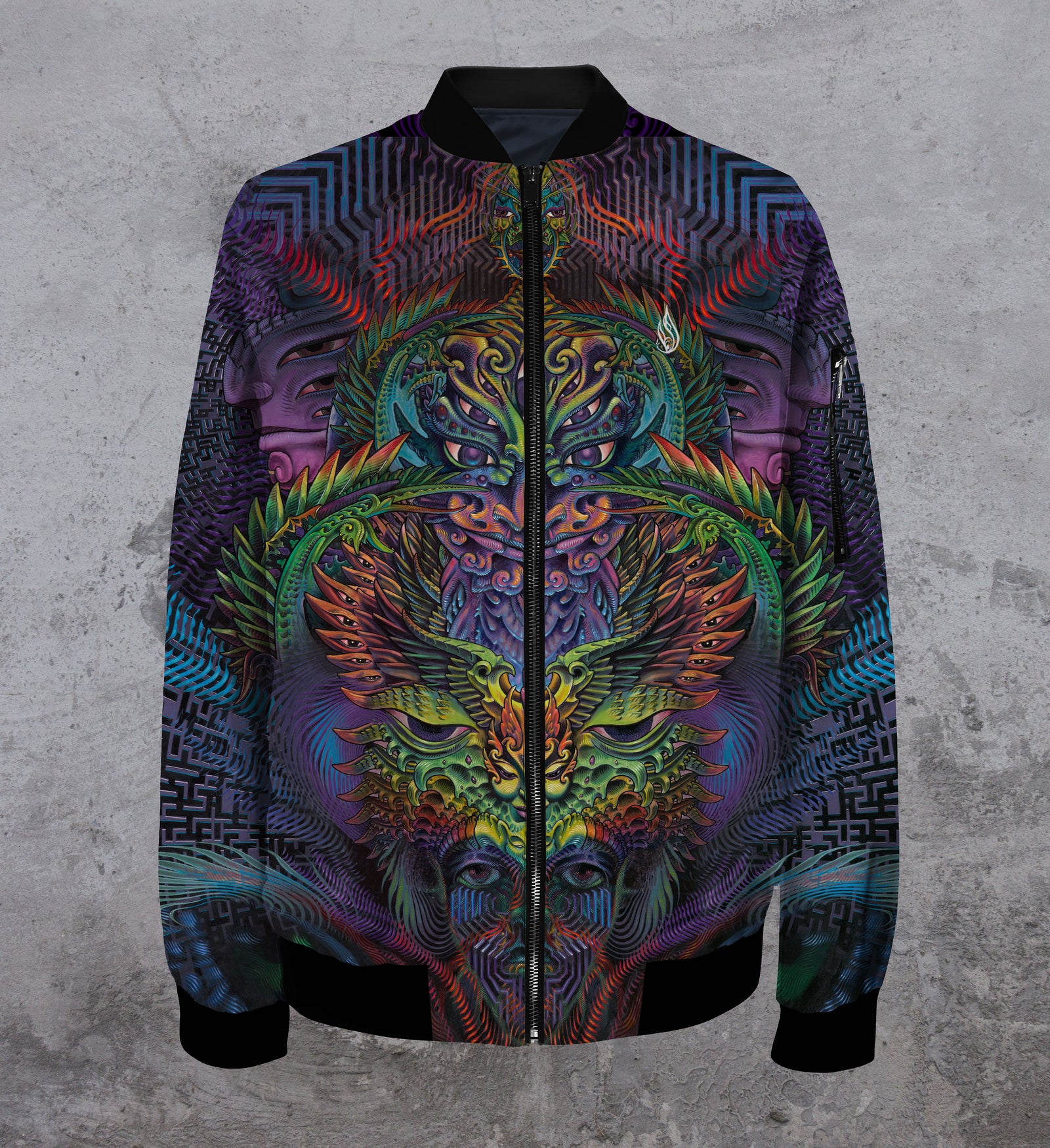 Ataraxia Lightweight Bomber Jacket by Luke Brown - Ships April