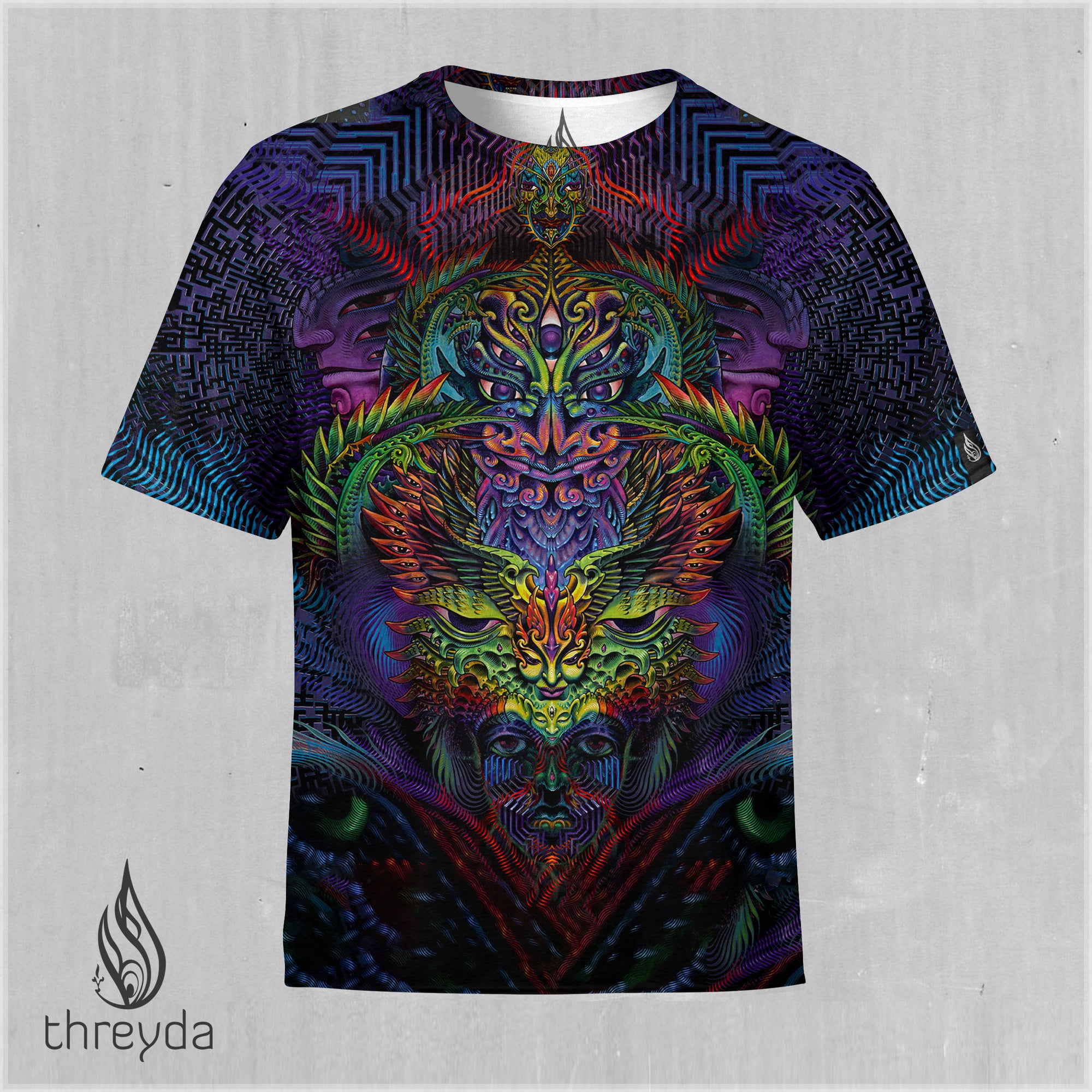 Eudaimonia Sublimation Tee by Luke Brown - Ships September 2023