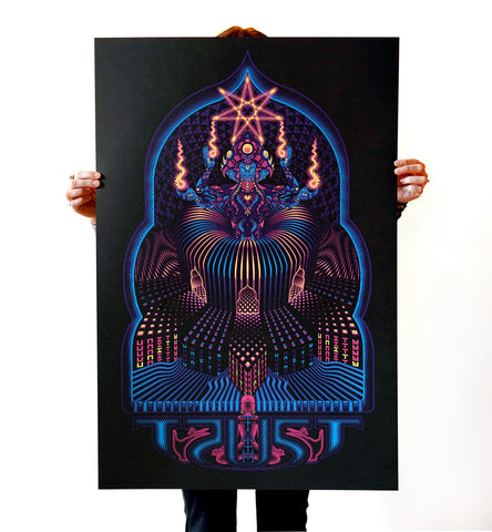 Magisterium Silk Screen Print by Luke Brown