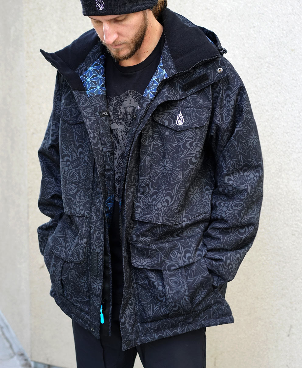 Lumen Onyx Jacket by Threyda