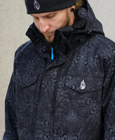 Lumen Onyx Jacket by Threyda