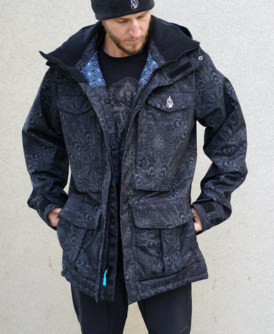 Lumen Onyx Jacket by Threyda