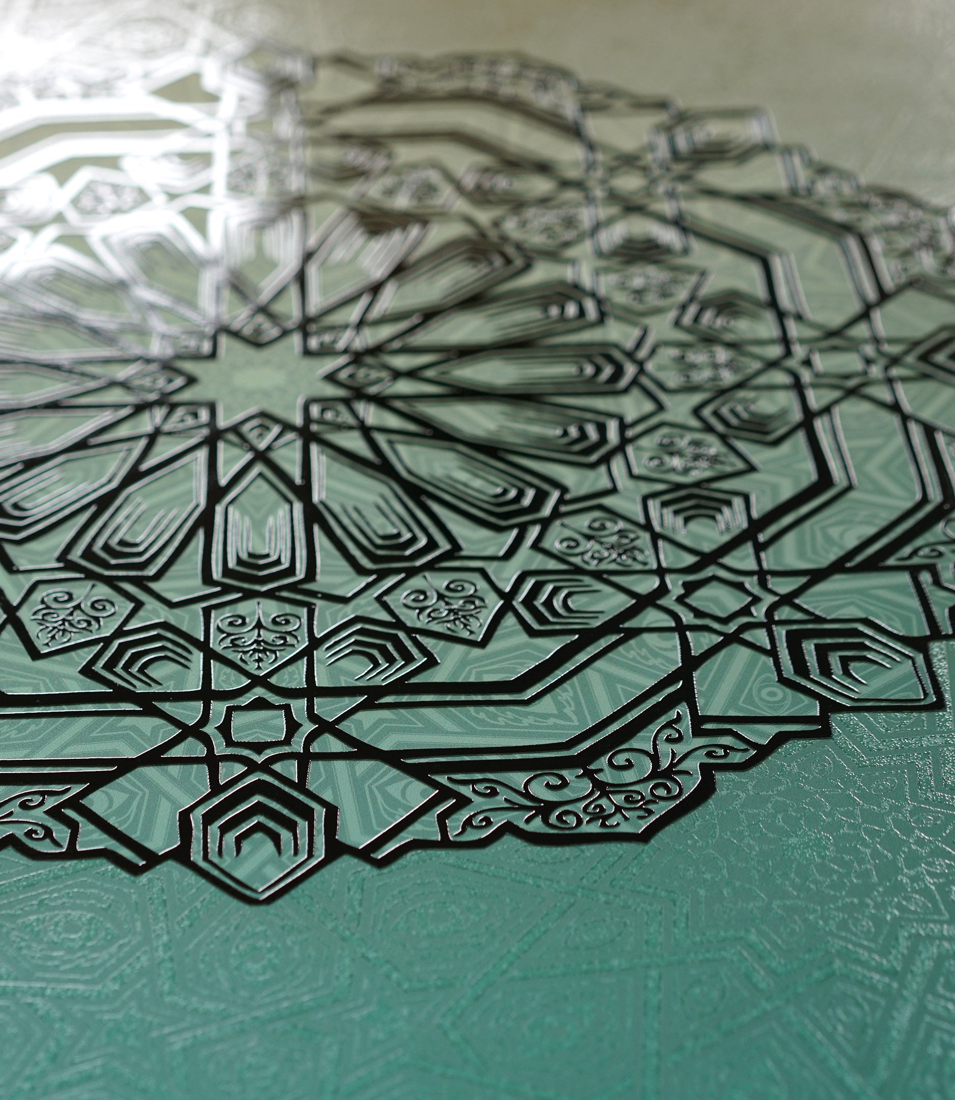 Aura Embossed Matte Print by Peter Westermann