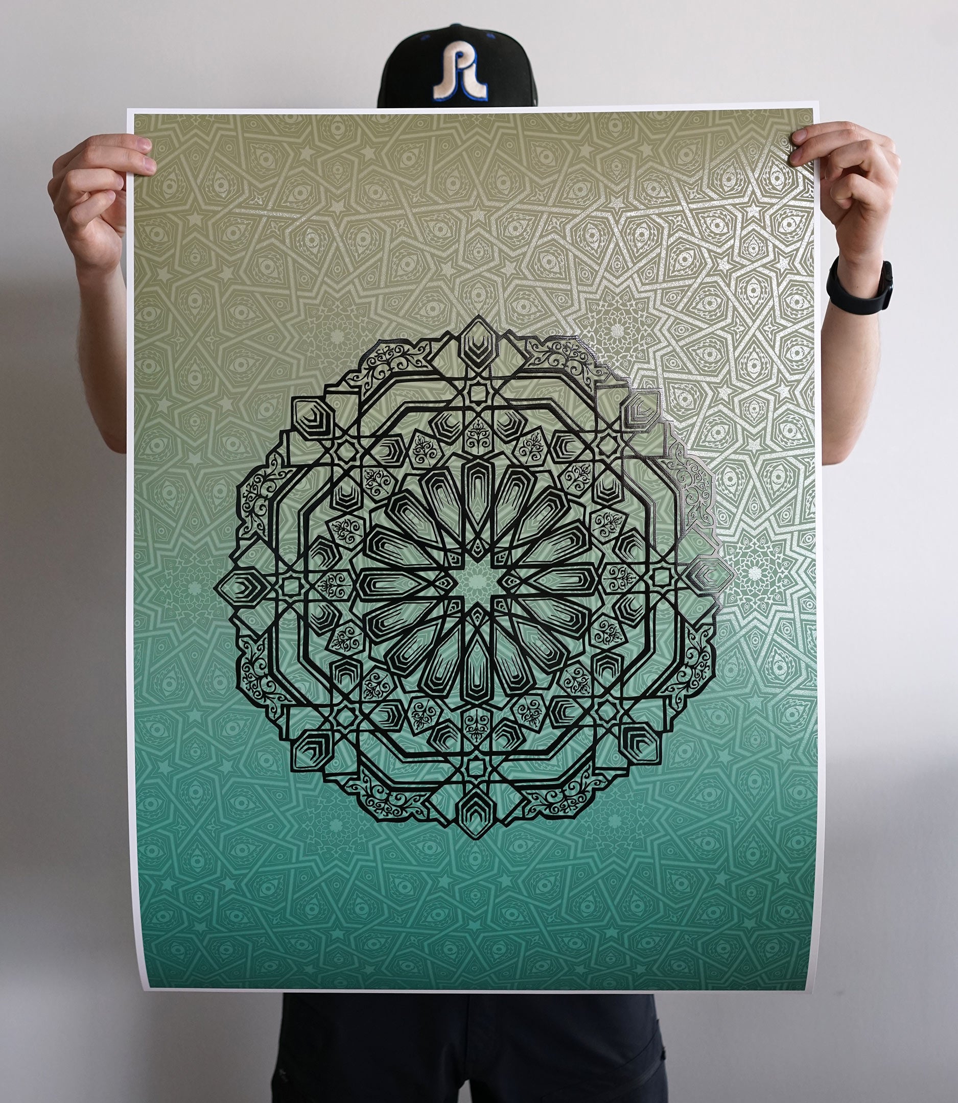 Aura Embossed Matte Print by Peter Westermann