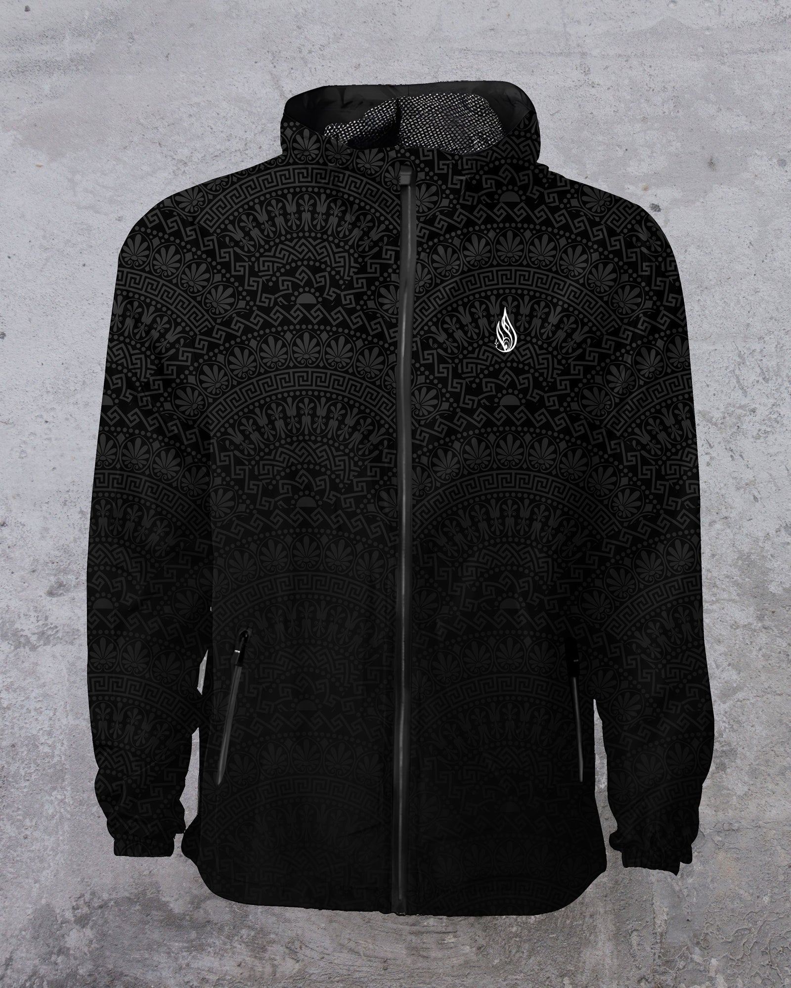 Ancient Wheel Windbreaker Jacket by Threyda- Presale Ships August