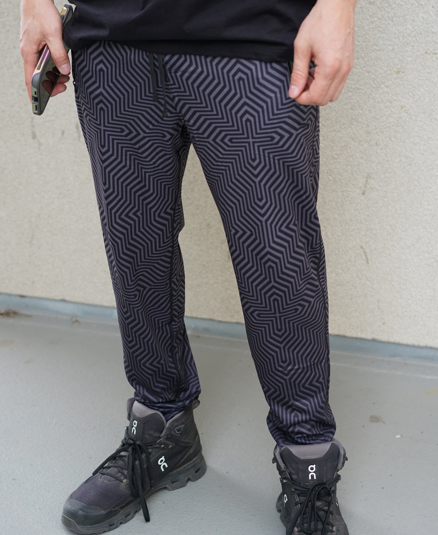 Labyrinth Lightweight Stretch Joggers by Luke Brown