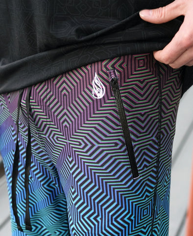 Maze Lightweight Stretch Joggers by Luke Brown  - Ships April